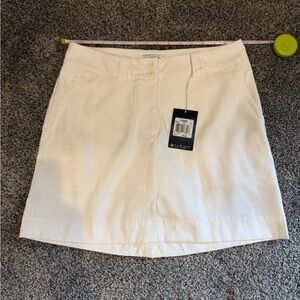 NWT NIKE White Golf Skirt with shorts